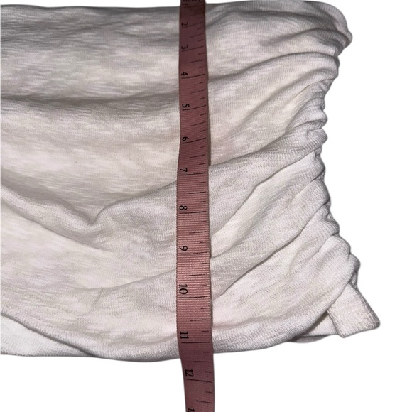 Free People White Ribbed Strapless Boulevard Tube Top Size Large - Picture 7 of 9